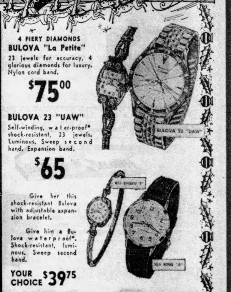 Bulova 23 UAW