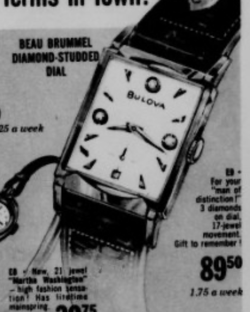 1957 Beau Brummel AD