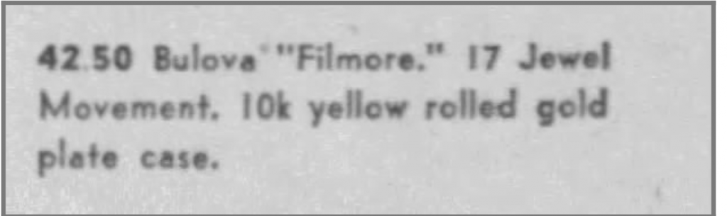 1946 Filmore