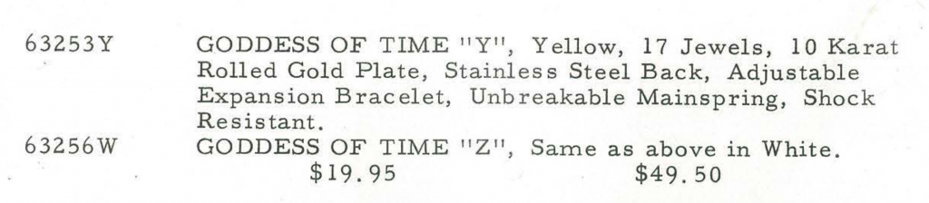 Goddess of Time Y