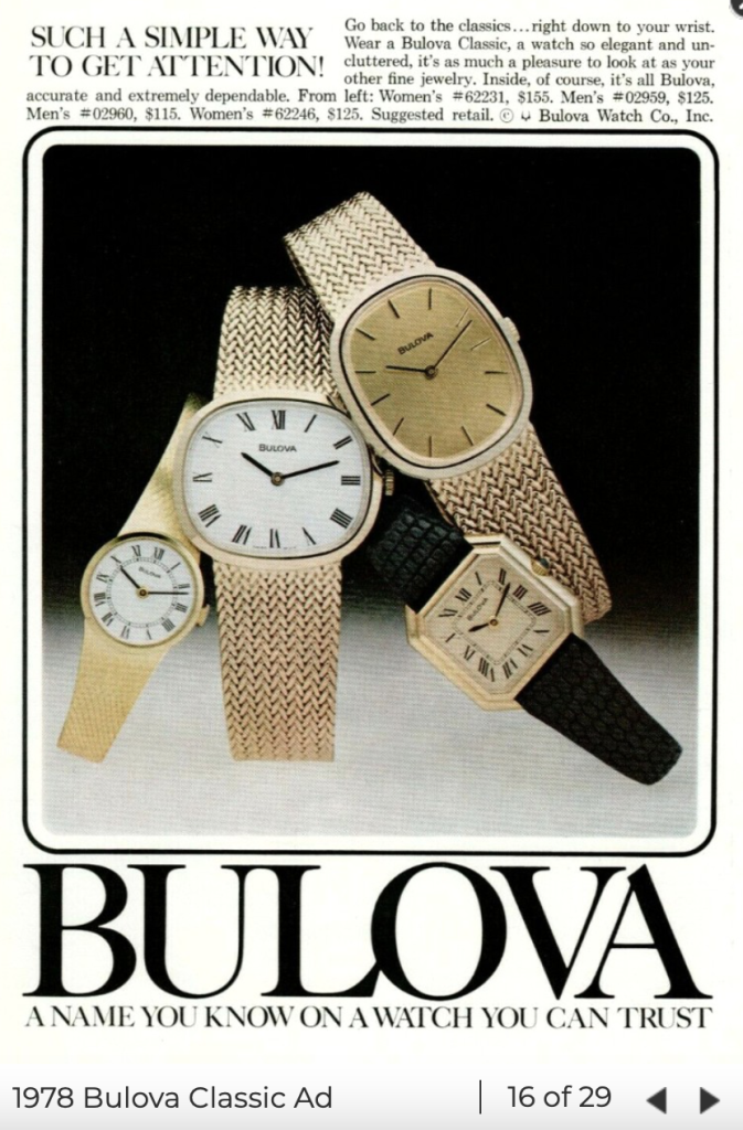 Bulova Classic