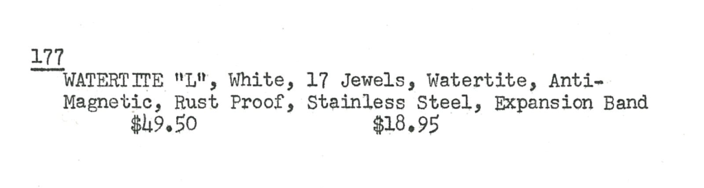 Watertite L