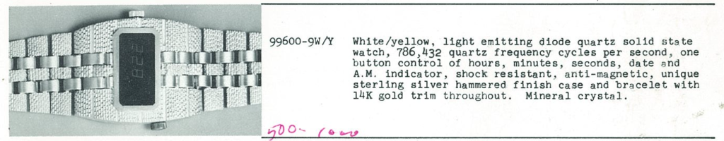 Accuquartz Digital #99600-9W/Y