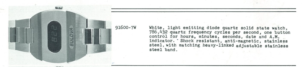 Accuquartz Digital 91600-7W