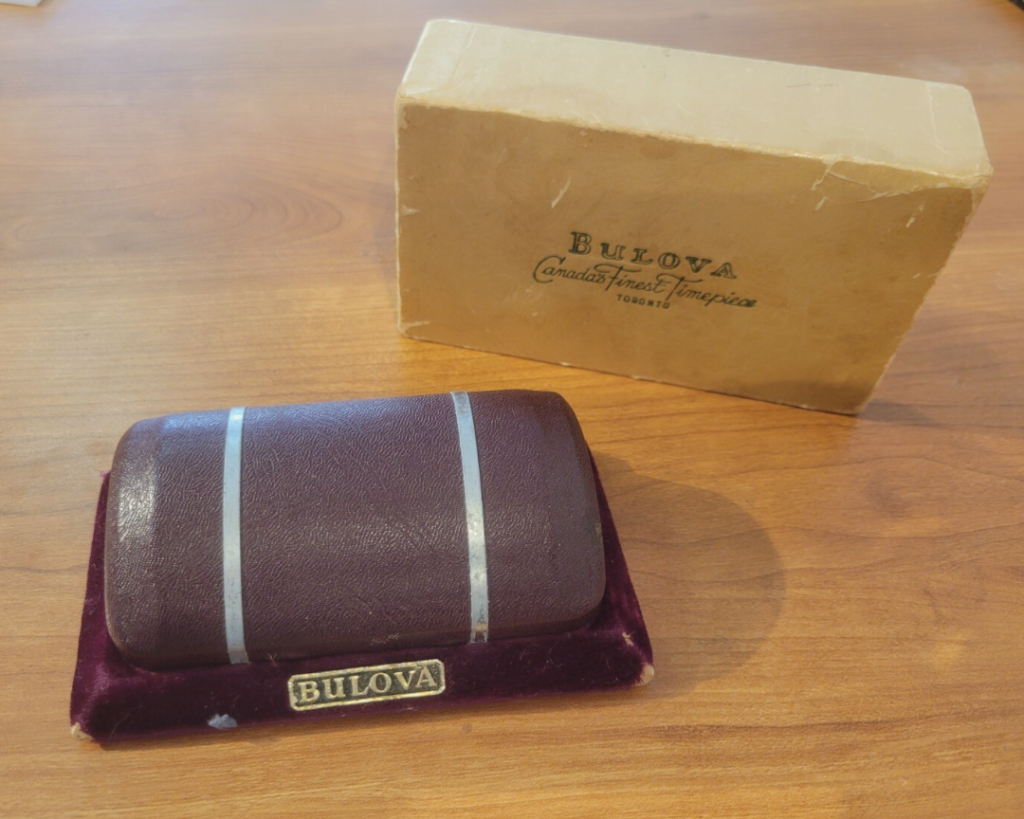 1940s Canadian Box Plastic Top