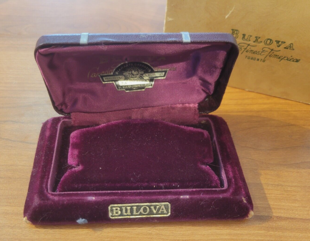 1940s Canadian Box with Plastic Top