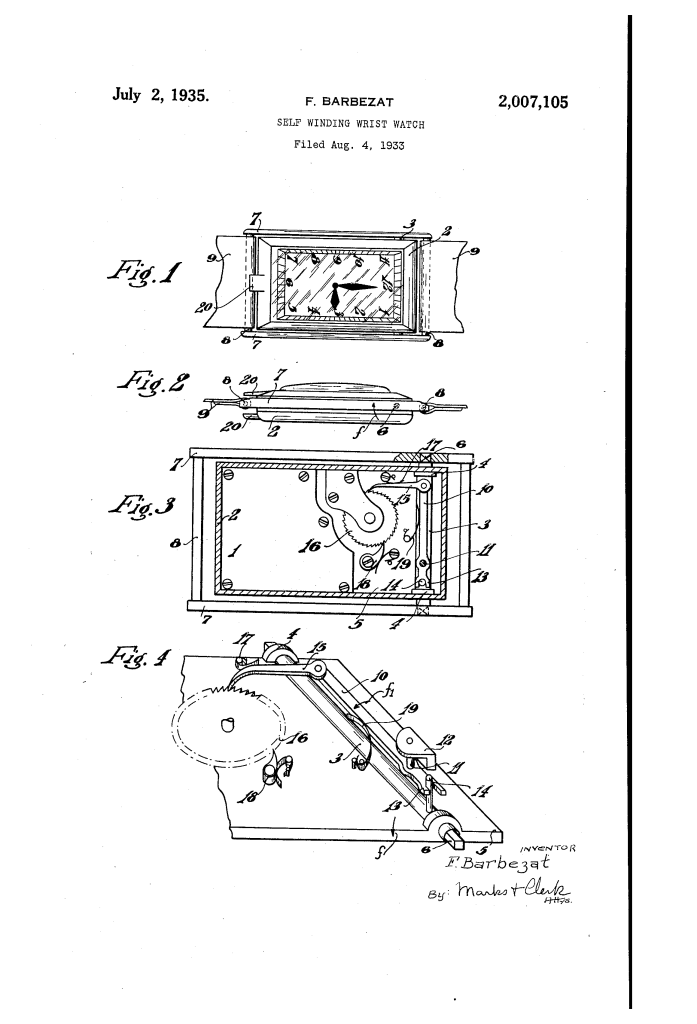 1933 self winding watch.