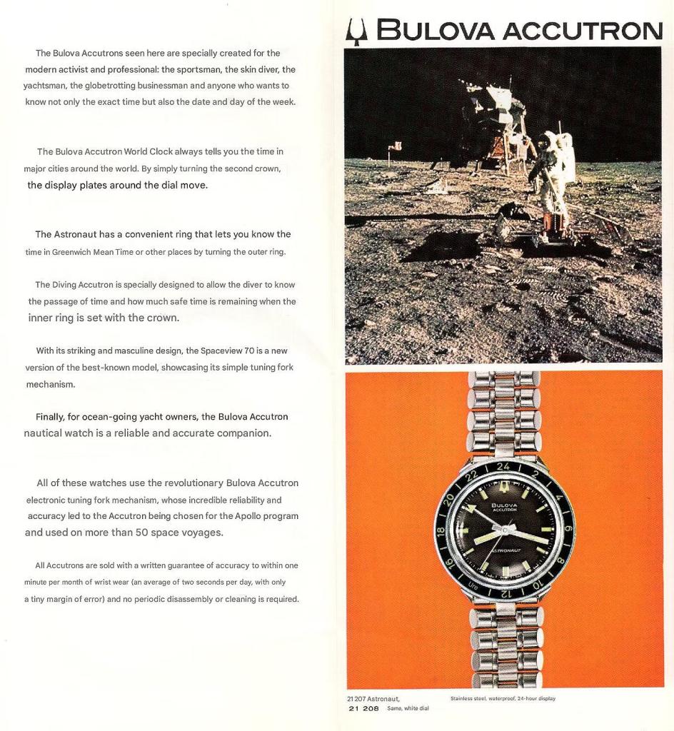 Japanese Accutron ad 2 English