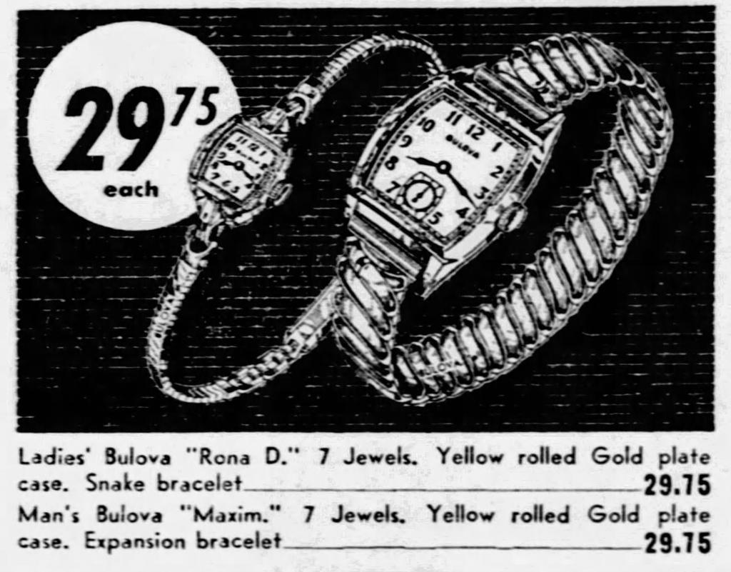 1949 Ad Rona