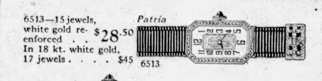 Partial 1924 ad Patria