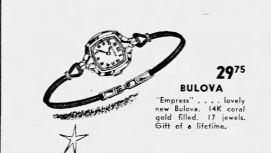 1943 Bulova Empress