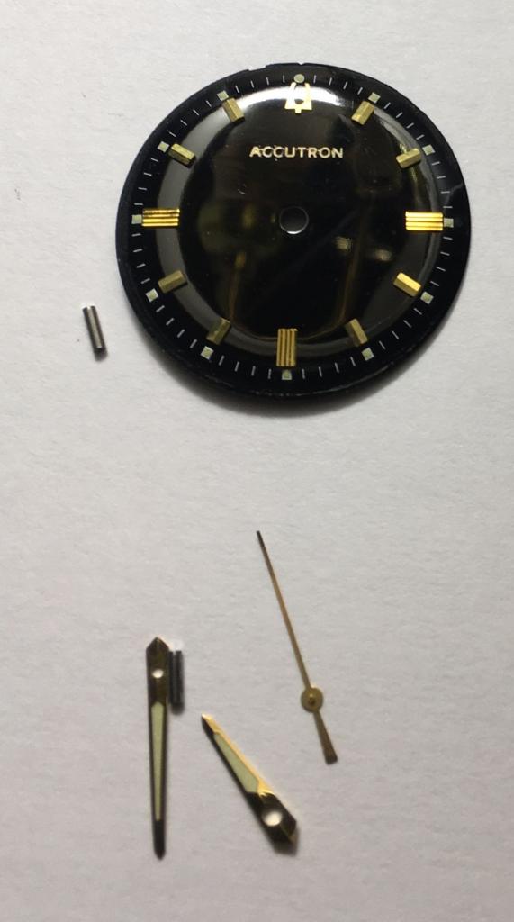 Black dial