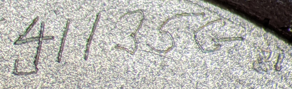 Number 41135G 81