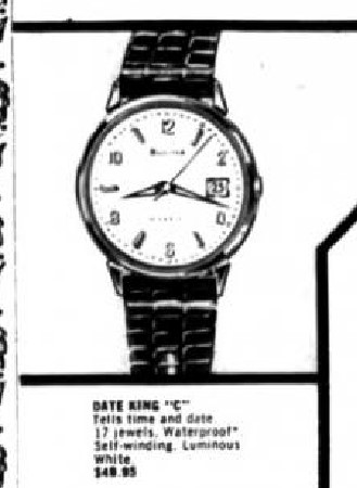 1966 Bulova Ad