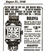 August 1948 "Billboard" ad.
