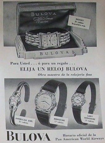 1950s Bulova Gedney