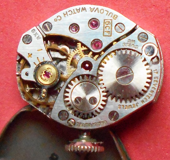 1966 Bulova 6CF movement