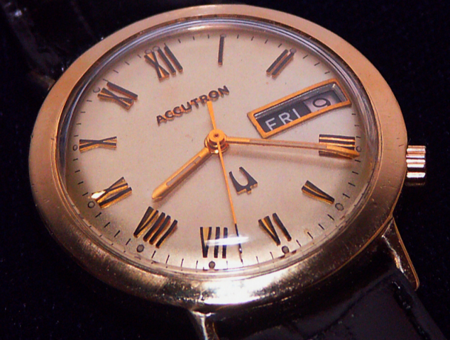 Bulova Accutron Dial Closeup