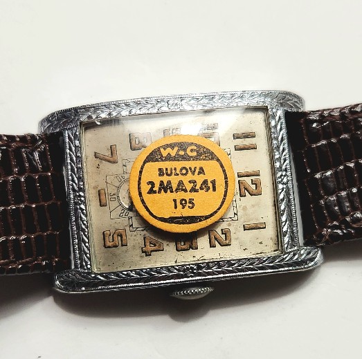 1928 Bulova President Crystal 