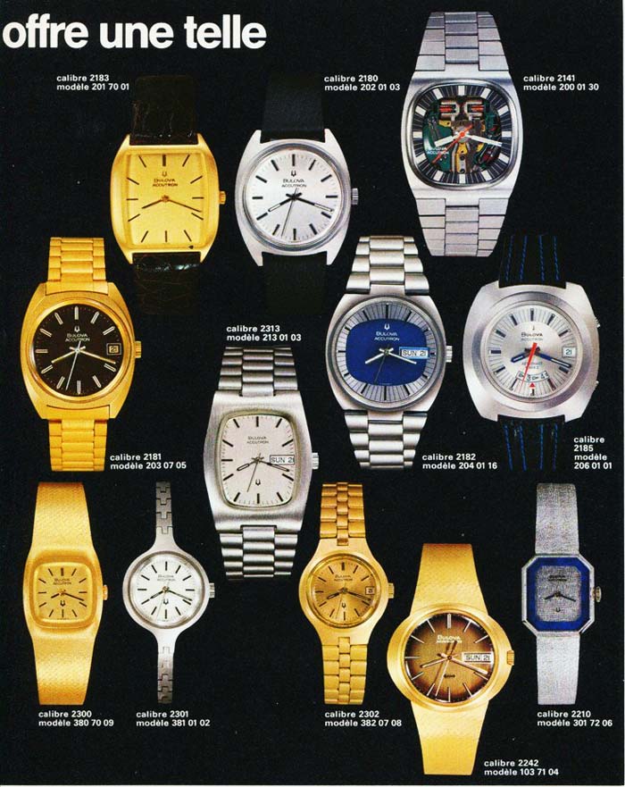Bulova Watch Company Switzerland Vintage 1974 Swiss Ad Suisse Advert Horology