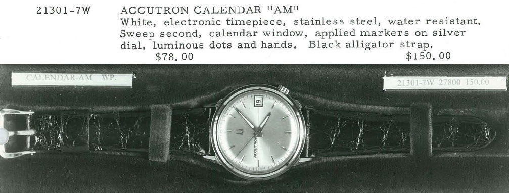 Accutron Calendar AM