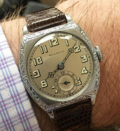 Conqueror with refinished dial