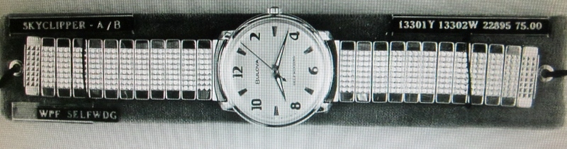 1961 Bulova Sky Clipper "AW" + "BW"