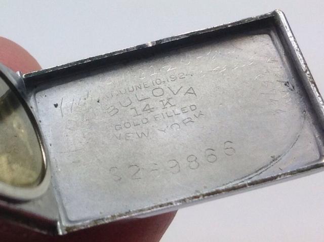 1930 Bulova watch