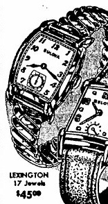 Bulova Watch advert