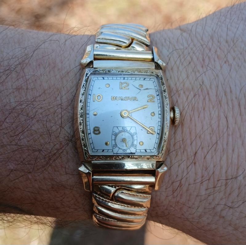 UPDATE- Installed correct band on Cadet much better!