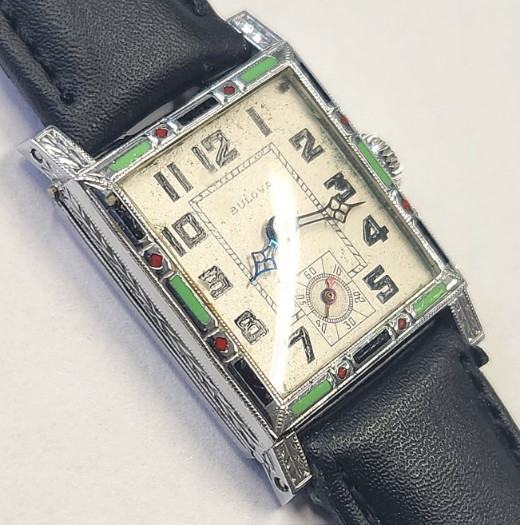 1929 Bulova Unknown Enamel 1-7-25 L