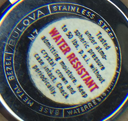1977 Bulova watch