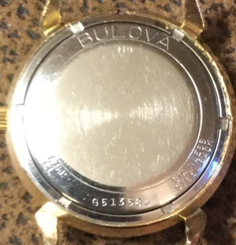 1969 Bulova watch