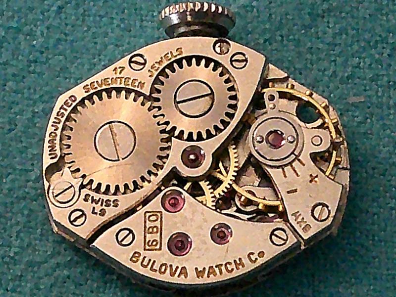 Bulova watch movement