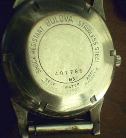 Bulova watch