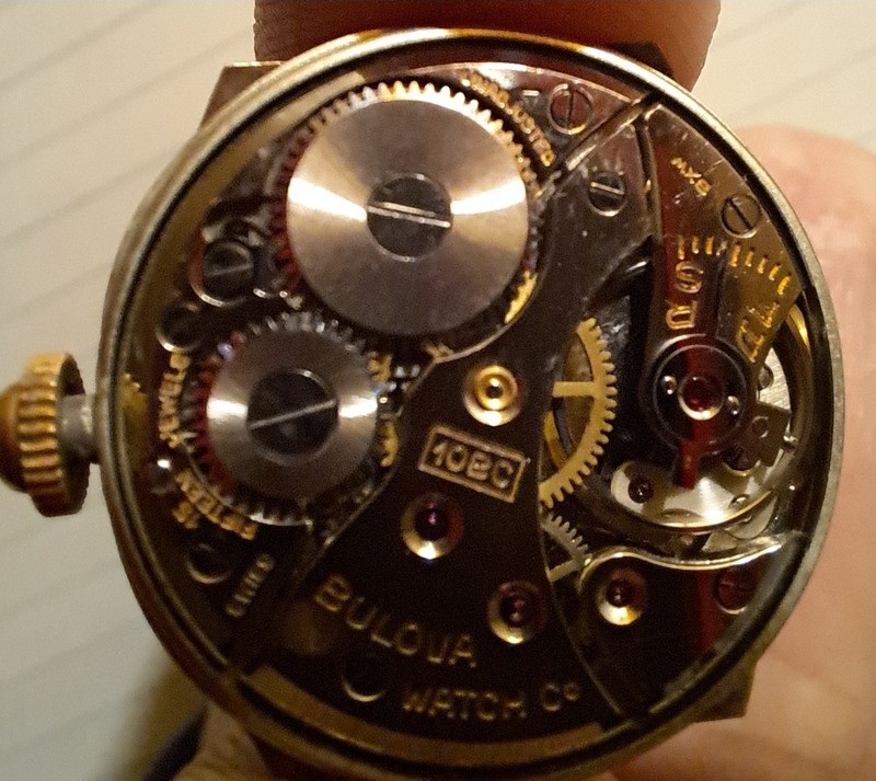 Bulova watch movement