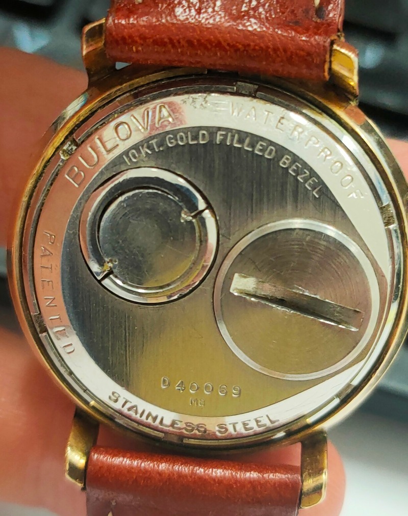 Back of watch