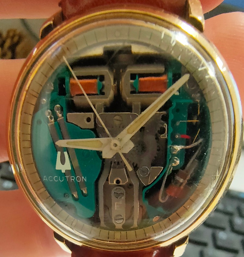 Front of watch