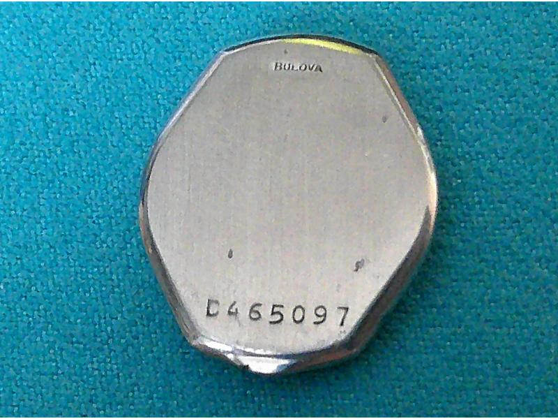 stainless steel watch case back