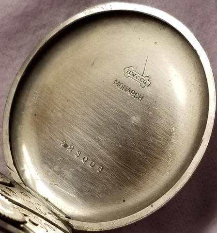 1926 Bulova Pocket Watch Inside Case