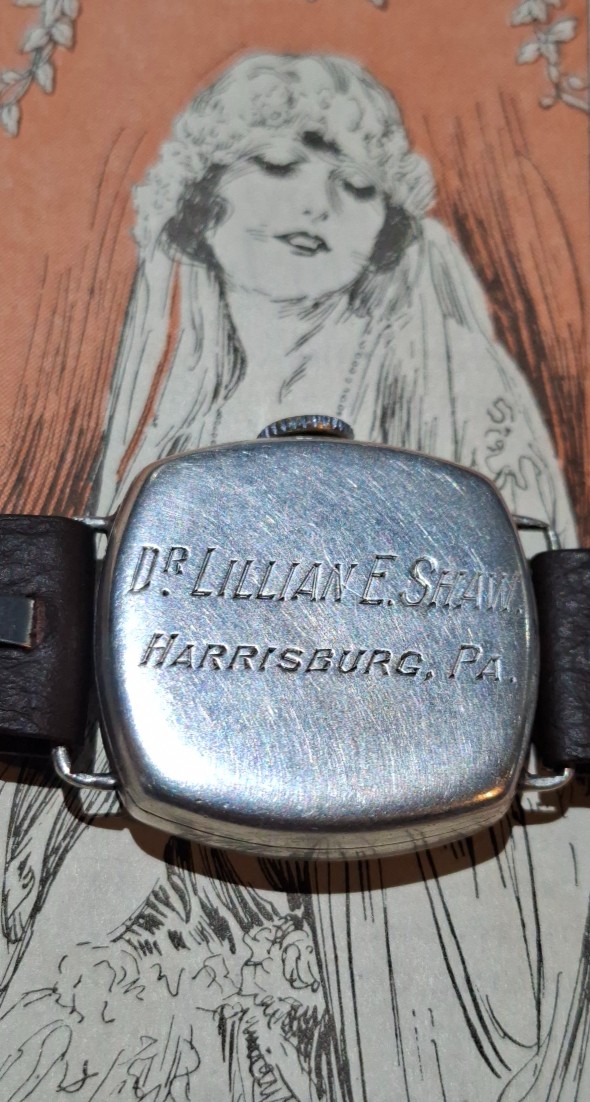 1924 Bulova Nurse watch - Back