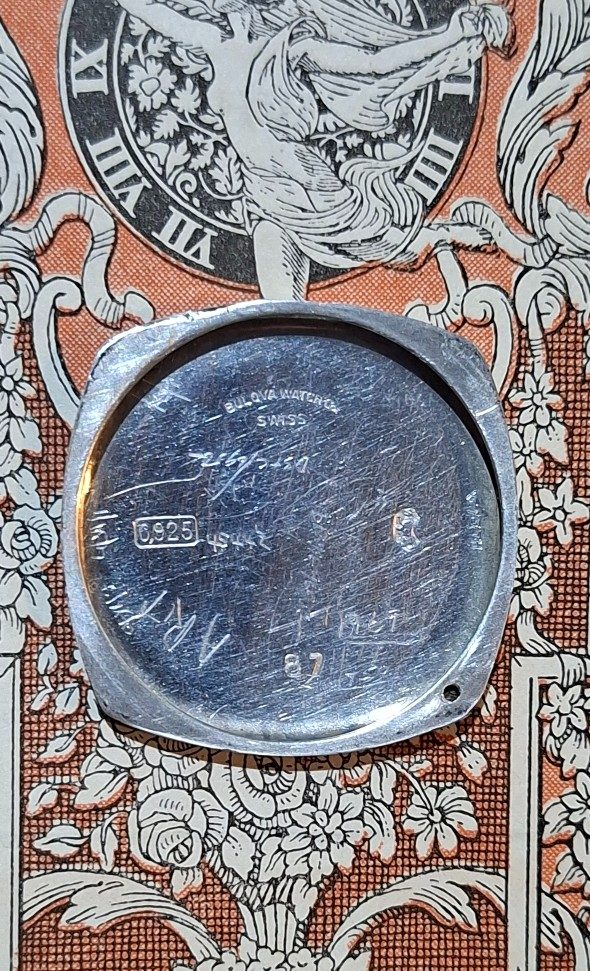 1924 Bulova Nurse watch - Inside Back
