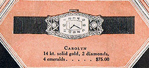 Bulova Watch advert