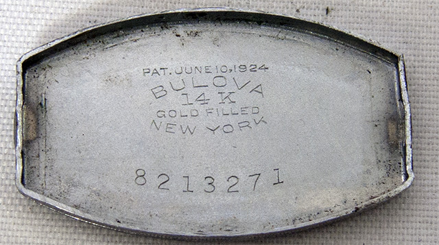 1928 Bulova watch