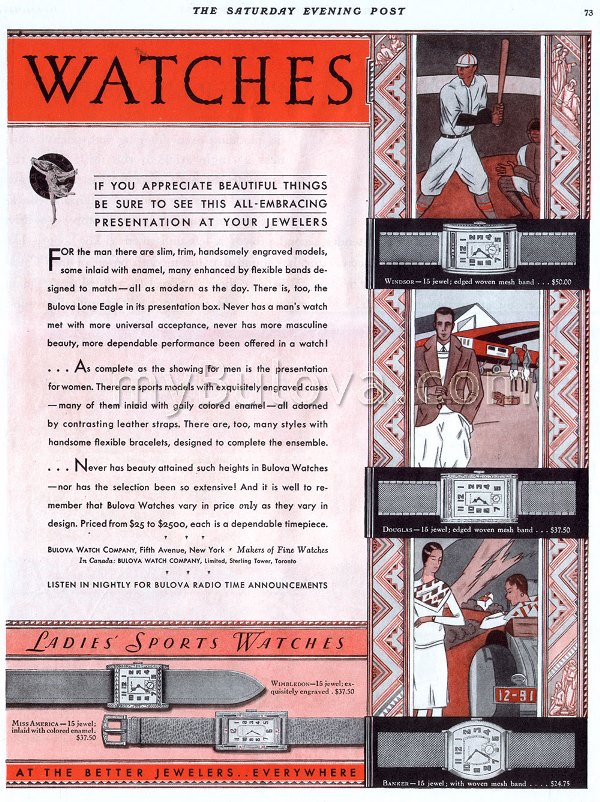 1925 Bulova ad