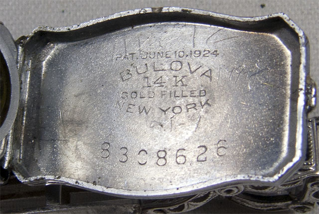 1929 Bulova watch