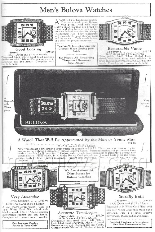 1930 Bulova ad