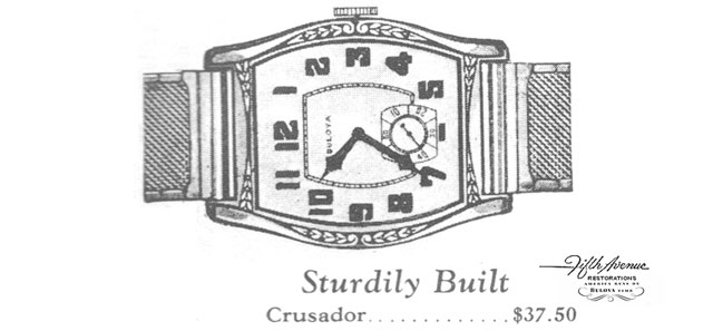 Bulova Watch advert