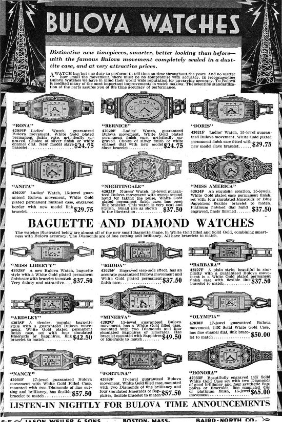 1931 Bulova ad