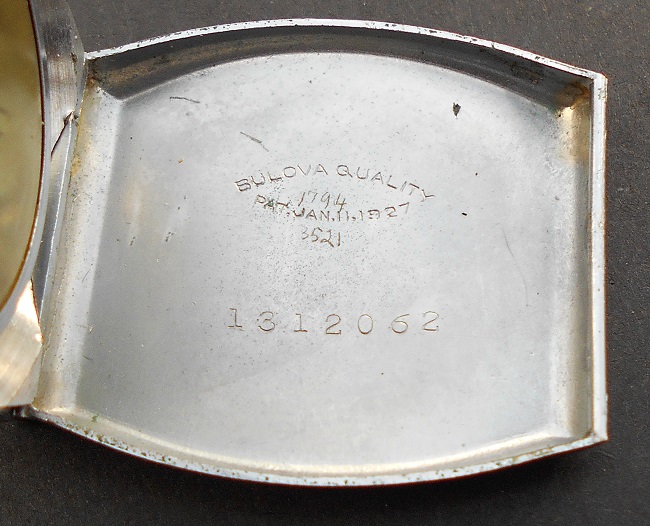Inside case back
